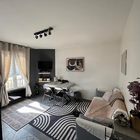 Modern 1br By Paris Courthouse Apartment Clichy